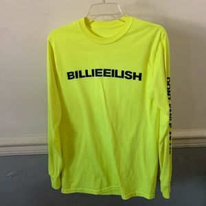 Billie Eilish concert shirt
